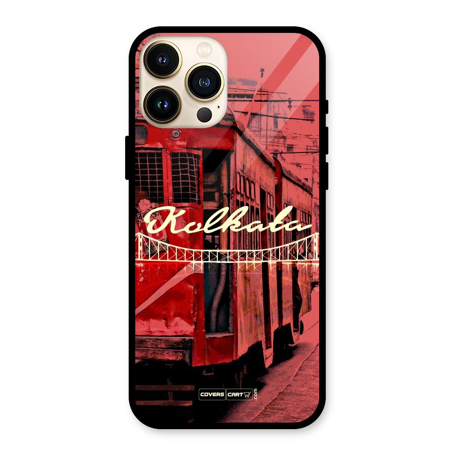 Kolkata Citystyle Glass Back Case for iPhone 13 Pro Max