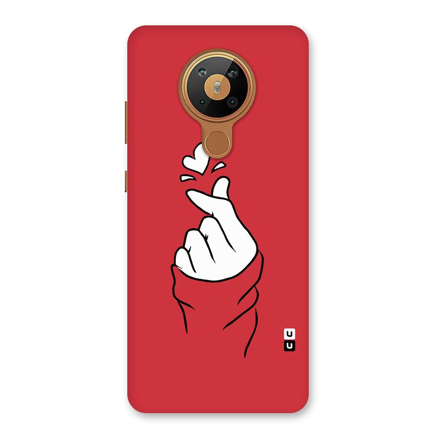 Korean Love Sign Back Case for Nokia 5.3