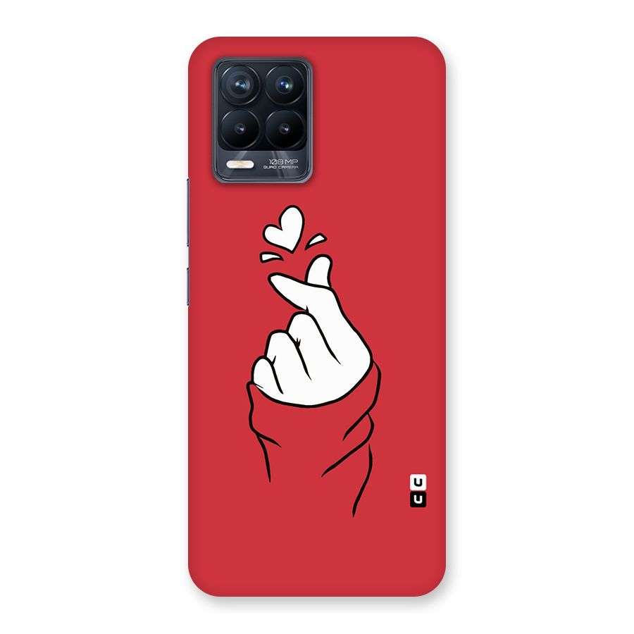 Korean Love Sign Back Case for Realme 8 Pro