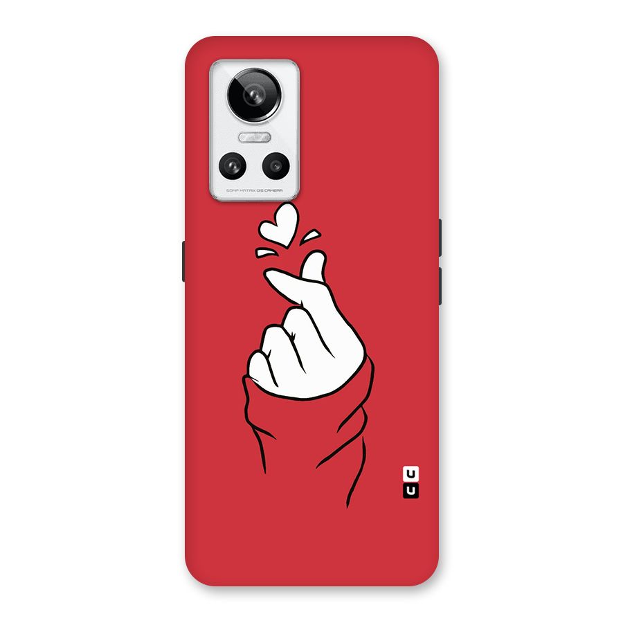 Korean Love Sign Back Case for Realme GT Neo 3