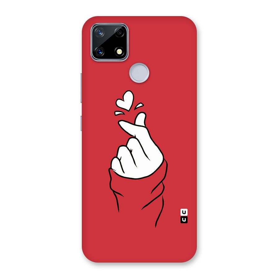 Korean Love Sign Back Case for Realme Narzo 20