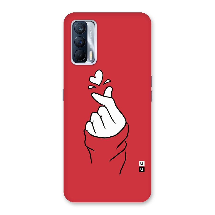 Korean Love Sign Back Case for Realme X7