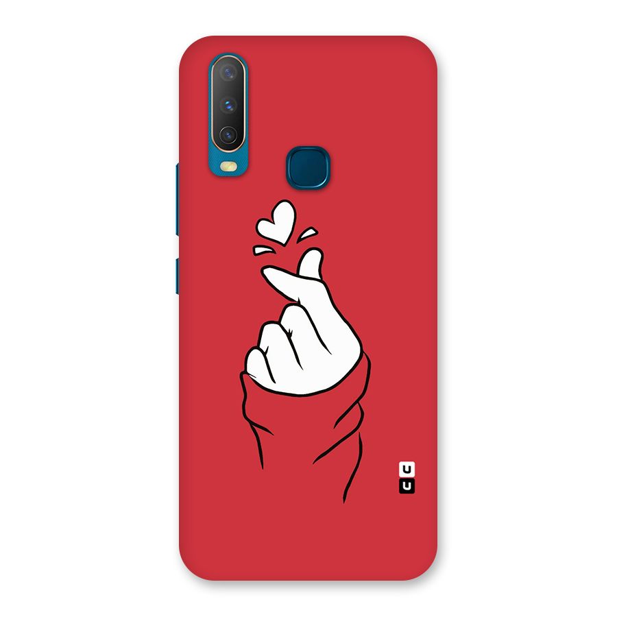 Korean Love Sign Back Case for Vivo Y11