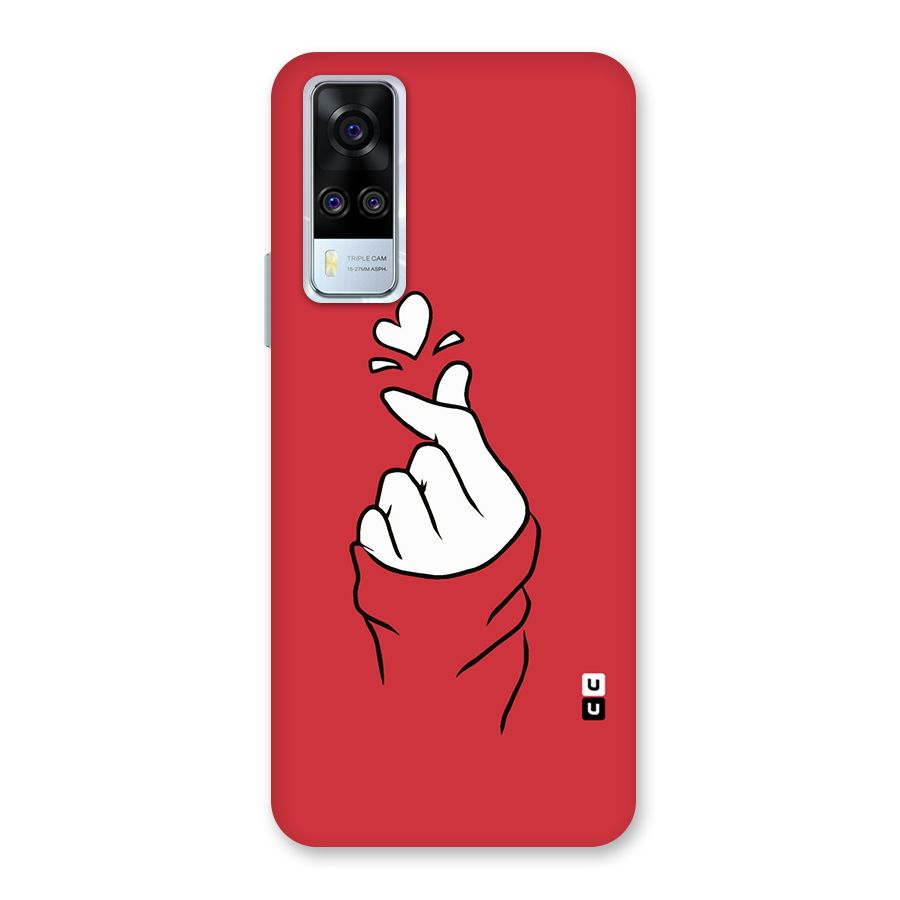 Korean Love Sign Back Case for Vivo Y31
