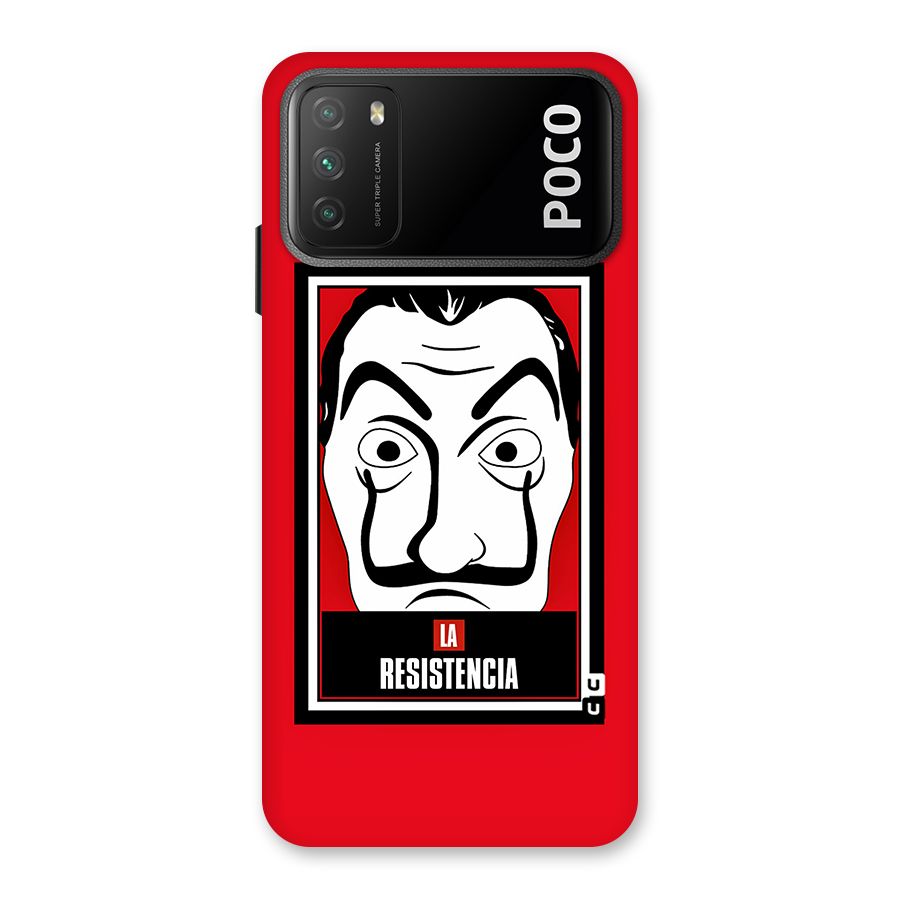 La Resistencia Minimalist Back Case for Poco M3