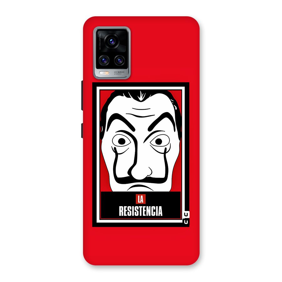 La Resistencia Minimalist Back Case for Vivo V20 Pro