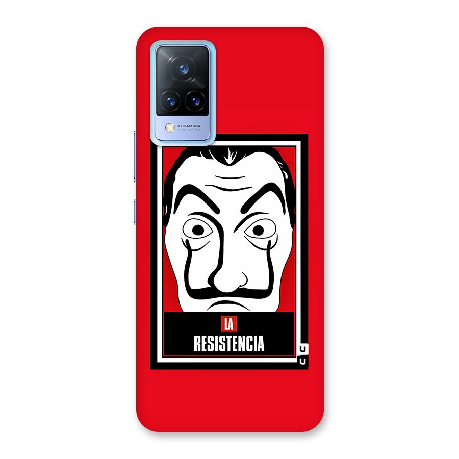 La Resistencia Minimalist Back Case for Vivo V21 5G