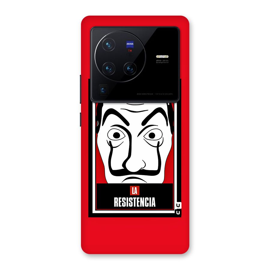 La Resistencia Minimalist Back Case for Vivo X80 Pro