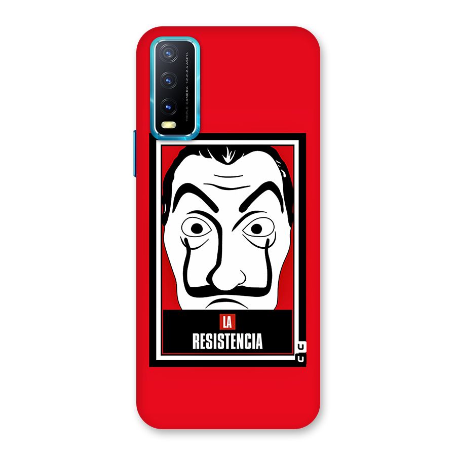 La Resistencia Minimalist Back Case for Vivo Y20G