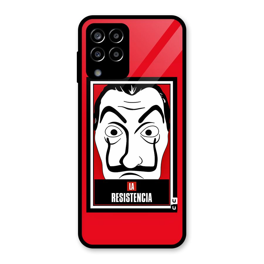 La Resistencia Minimalist Glass Back Case for Galaxy M33
