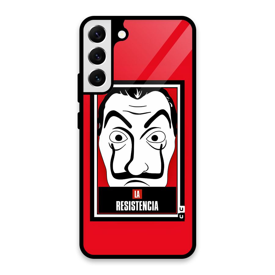 La Resistencia Minimalist Glass Back Case for Galaxy S22 Plus 5G