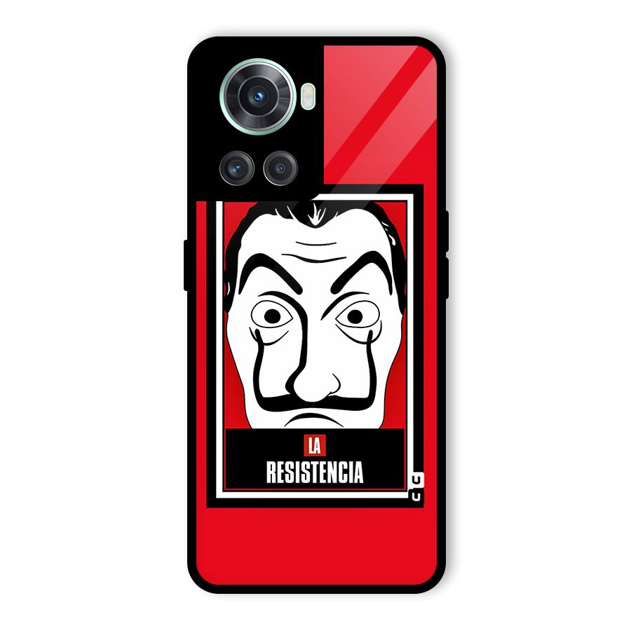 La Resistencia Minimalist Glass Back Case for OnePlus 10R