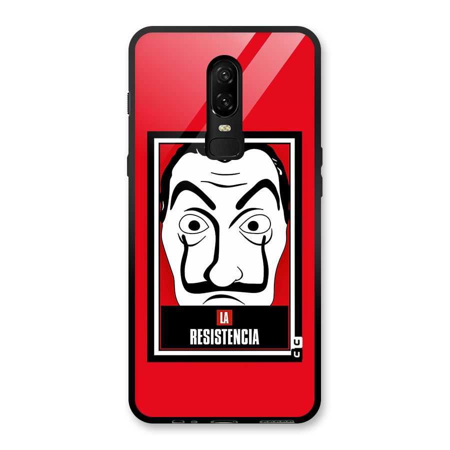 La Resistencia Minimalist Glass Back Case for OnePlus 6