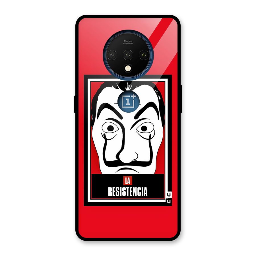 La Resistencia Minimalist Glass Back Case for OnePlus 7T