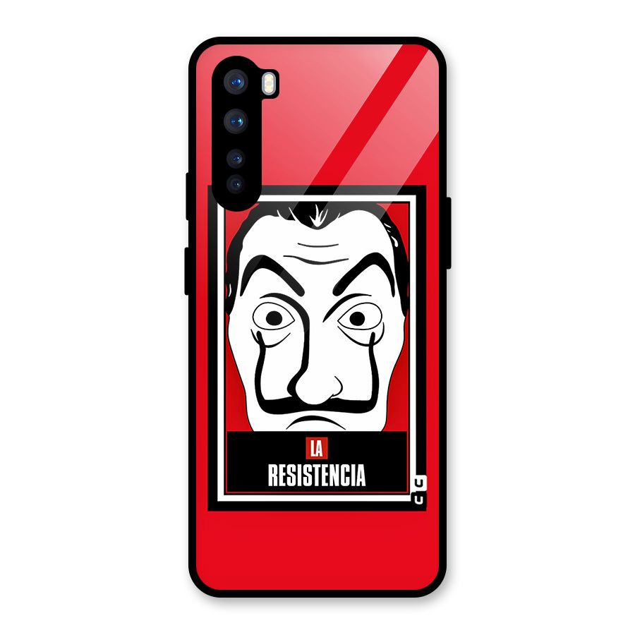 La Resistencia Minimalist Glass Back Case for OnePlus Nord