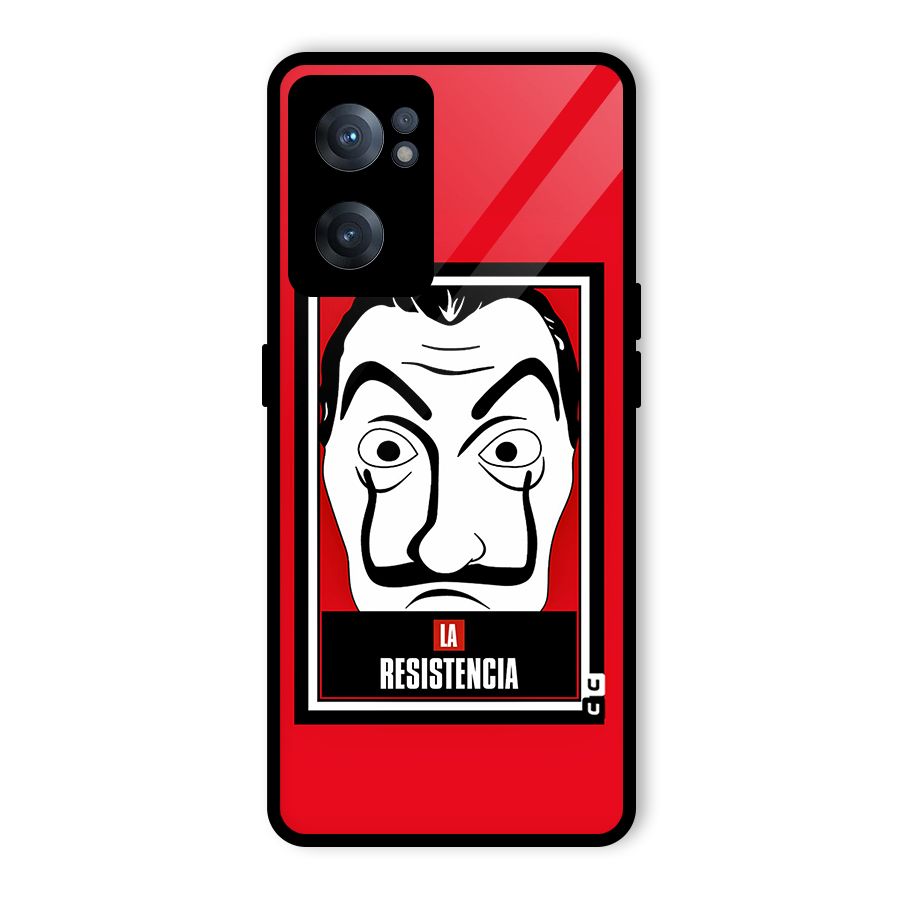 La Resistencia Minimalist Glass Back Case for OnePlus Nord CE 2 5G