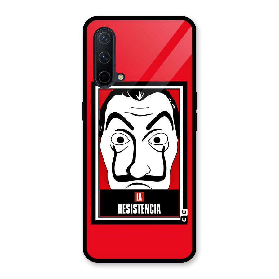 La Resistencia Minimalist Glass Back Case for OnePlus Nord CE 5G