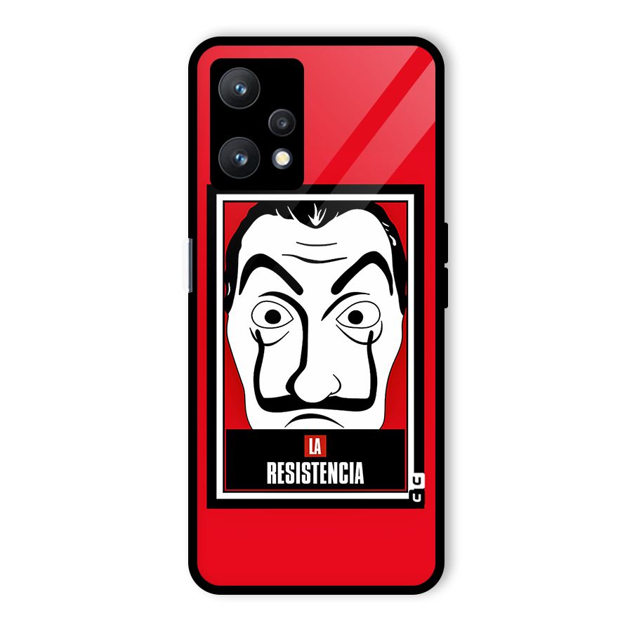 La Resistencia Minimalist Glass Back Case for Realme 9 Pro 5G