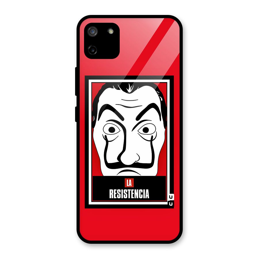 La Resistencia Minimalist Glass Back Case for Realme C11
