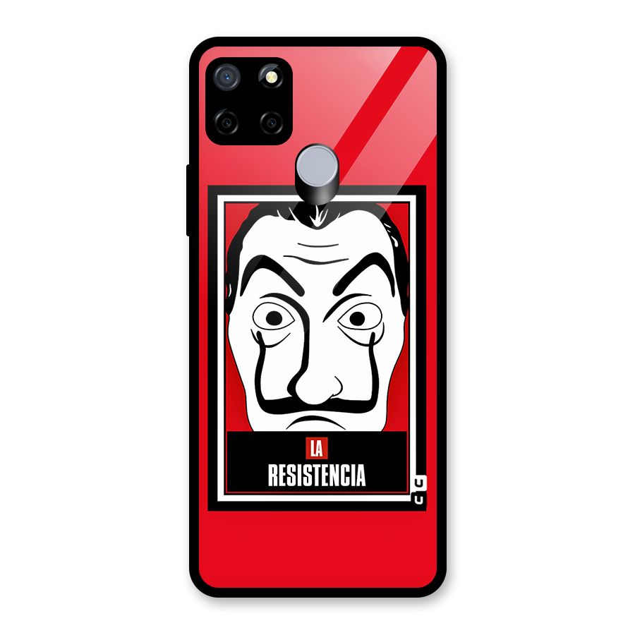 La Resistencia Minimalist Glass Back Case for Realme C12