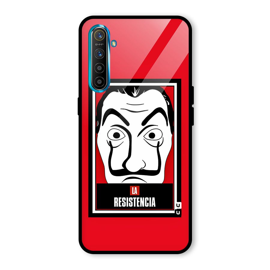 La Resistencia Minimalist Glass Back Case for Realme X2