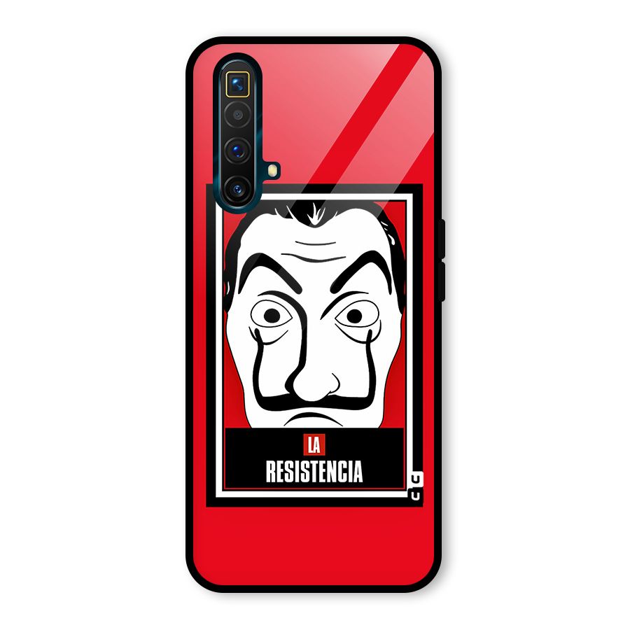 La Resistencia Minimalist Glass Back Case for Realme X3