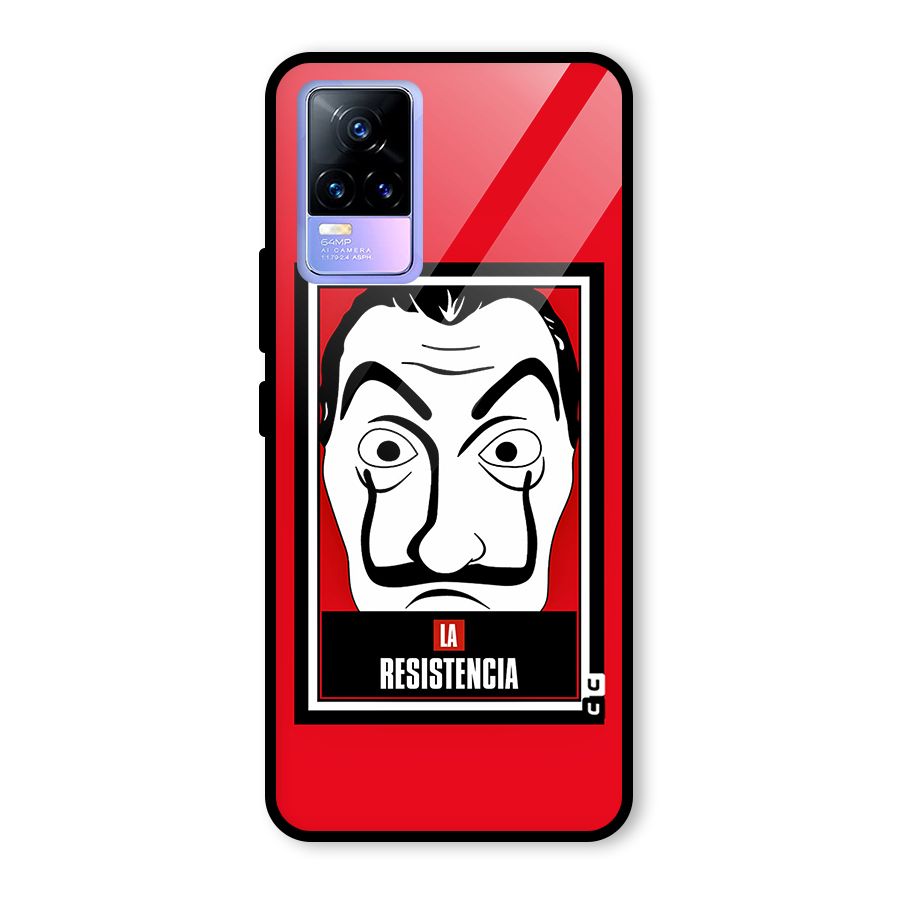 La Resistencia Minimalist Glass Back Case for Vivo Y73