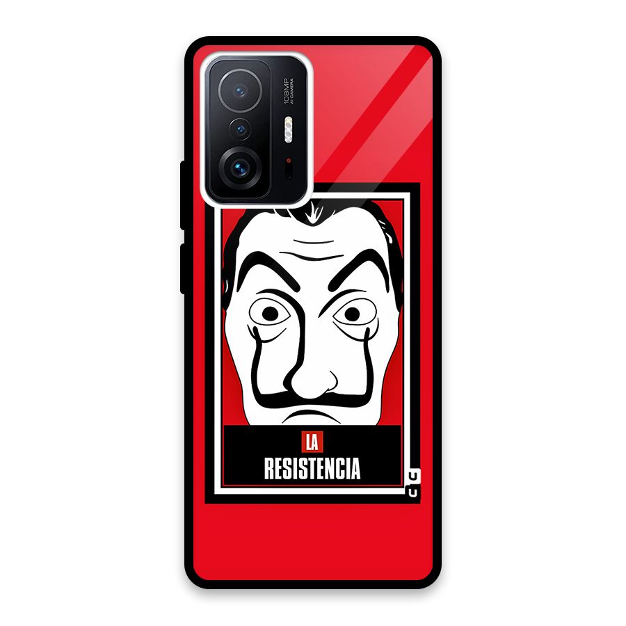 La Resistencia Minimalist Glass Back Case for Xiaomi 11T Pro