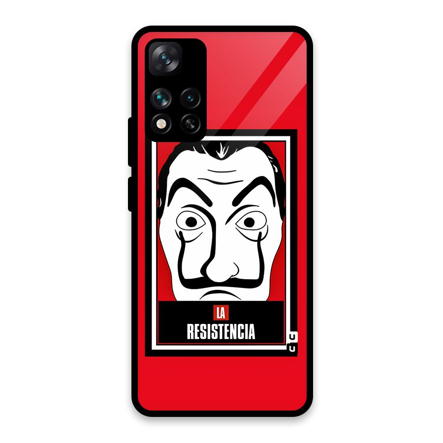 La Resistencia Minimalist Glass Back Case for Xiaomi 11i 5G