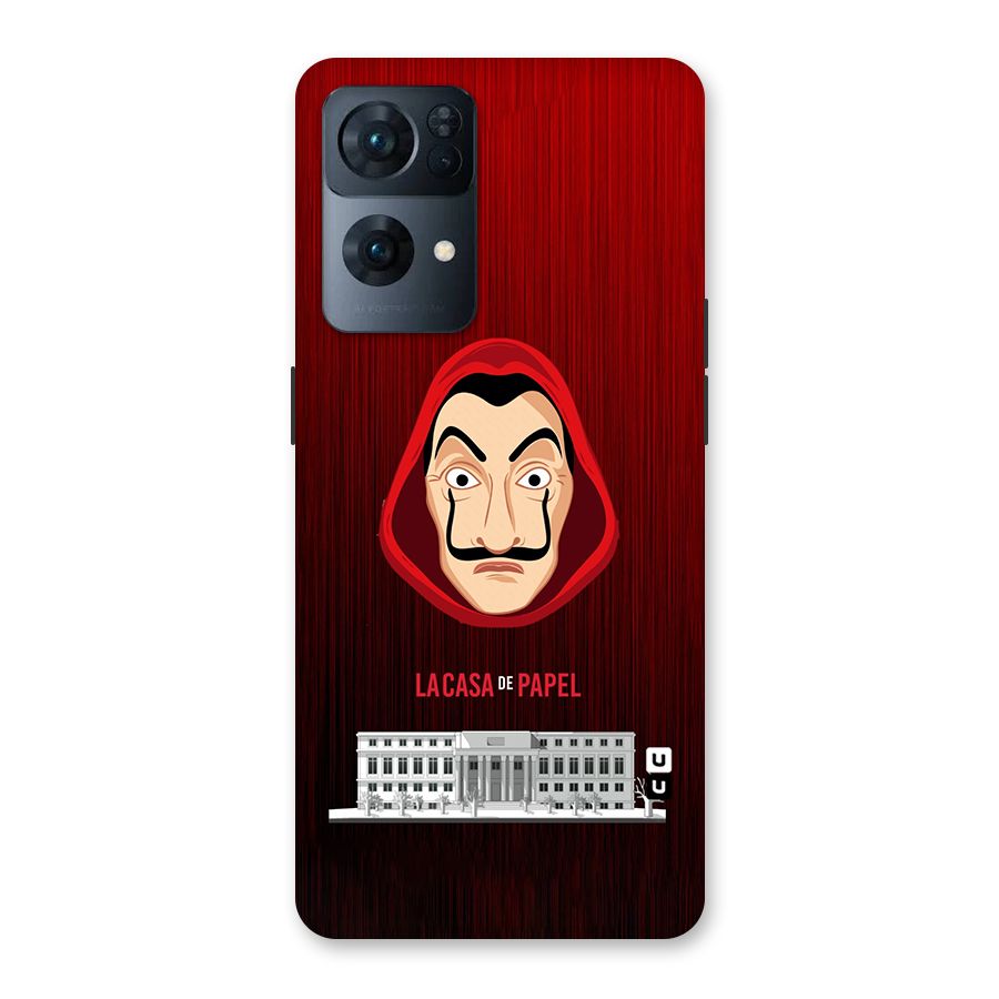 Lacasa Papel Minimalist Back Case for Oppo Reno7 Pro 5G