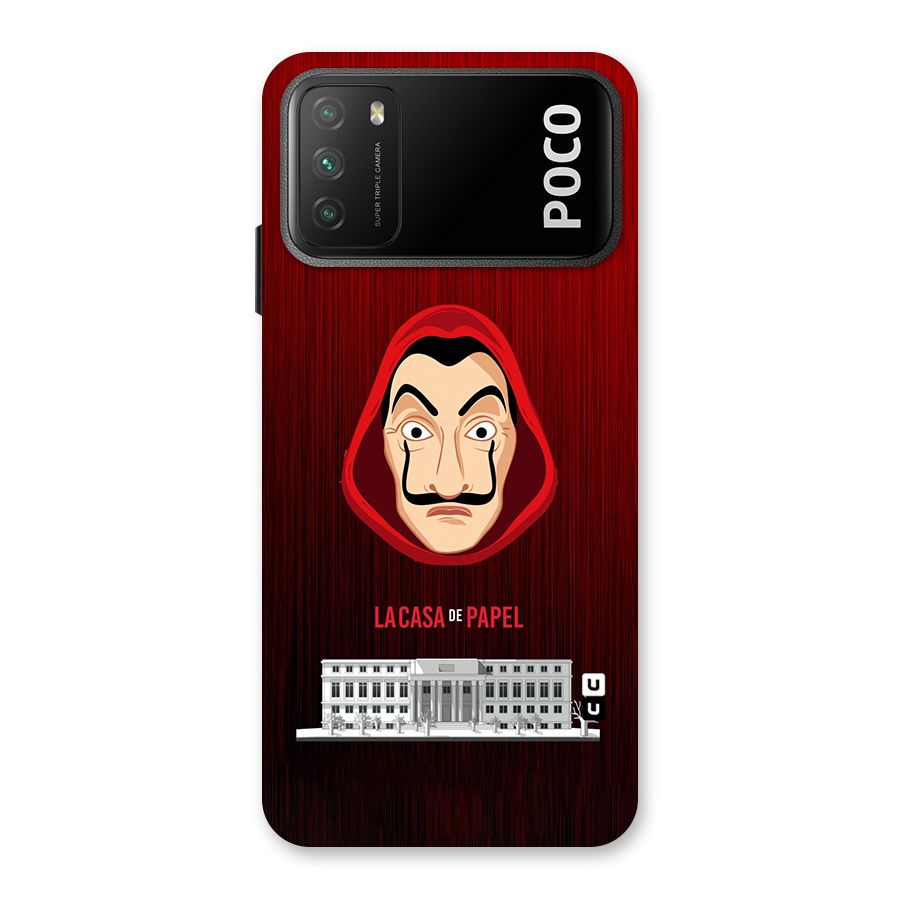 Lacasa Papel Minimalist Back Case for Poco M3