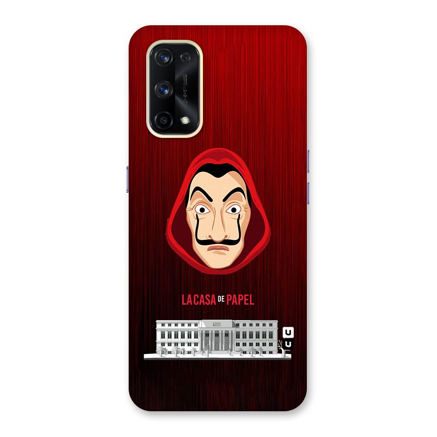 Lacasa Papel Minimalist Glass Back Case for Realme X7 Pro
