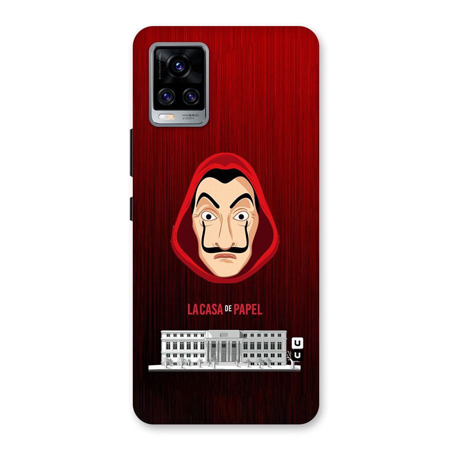Lacasa Papel Minimalist Back Case for Vivo V20 Pro