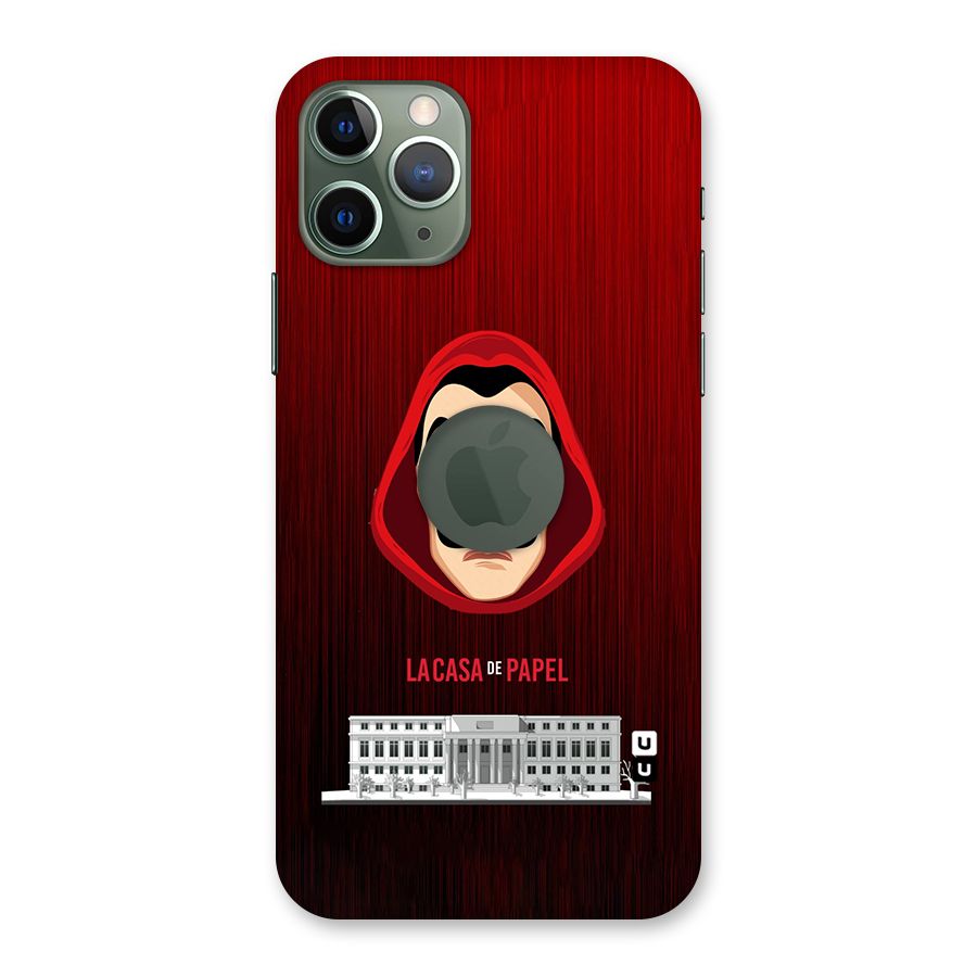 Lacasa Papel Minimalist Back Case for iPhone 11 Pro Logo  Cut