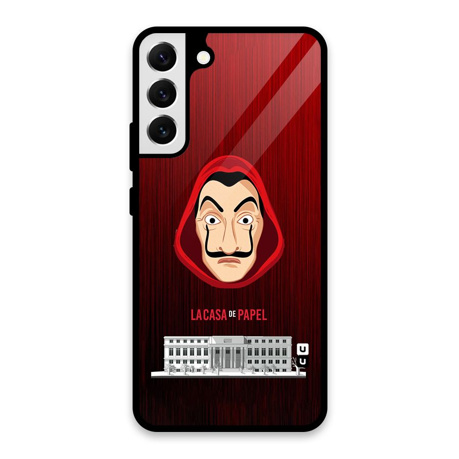 Lacasa Papel Minimalist Glass Back Case for Galaxy S22 Plus 5G