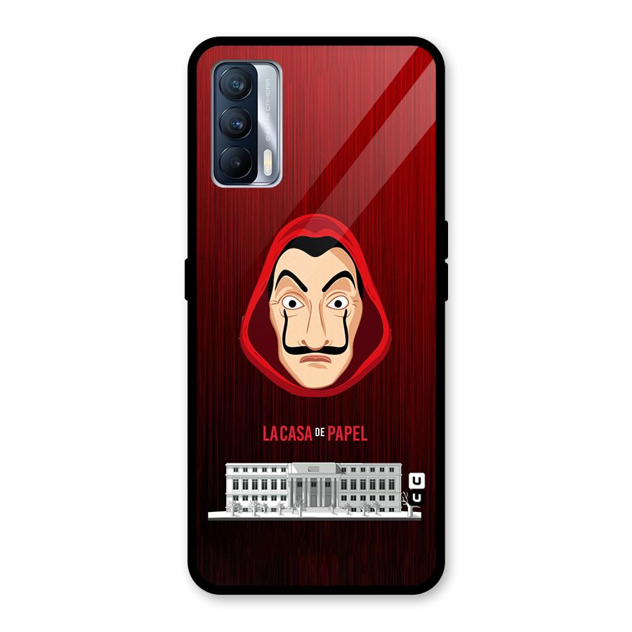 Lacasa Papel Minimalist Glass Back Case for Realme X7