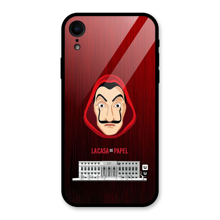 Lacasa Papel Minimalist Glass Back Case for XR