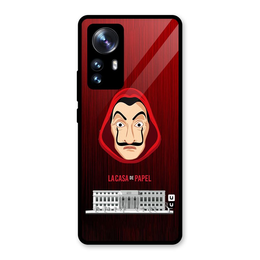 Lacasa Papel Minimalist Glass Back Case for Xiaomi 12 Pro