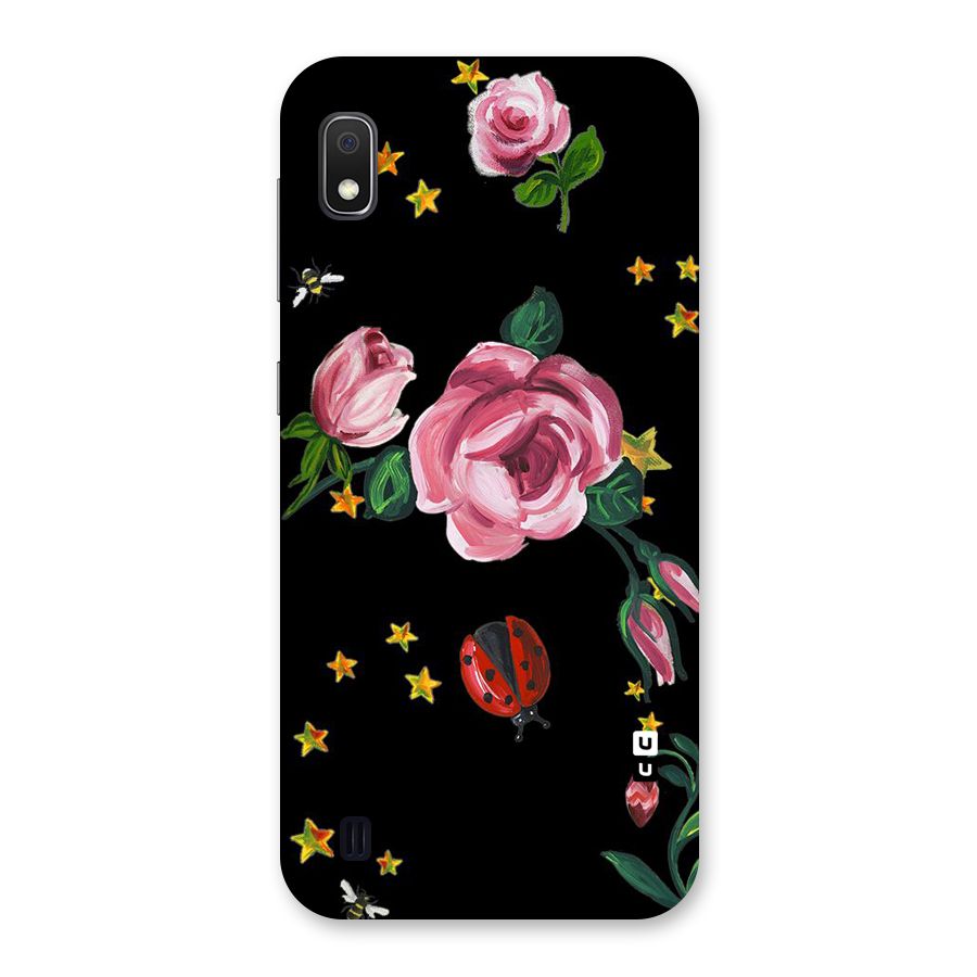 Ladybird And Floral Back Case for Galaxy A10