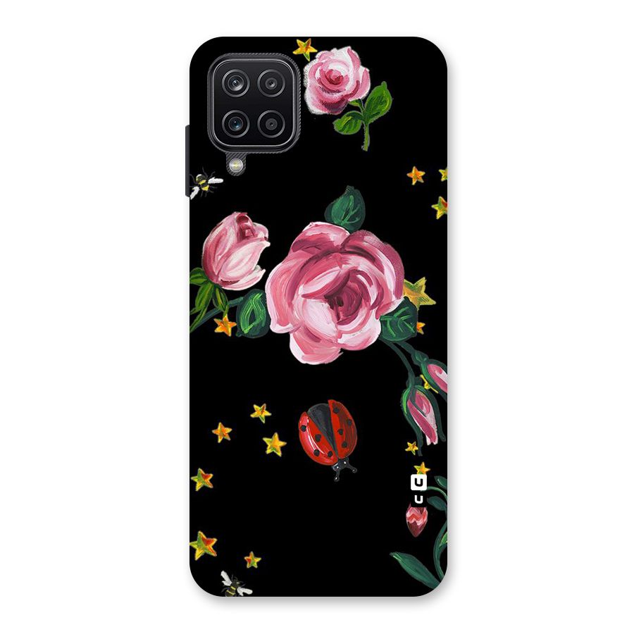 Ladybird And Floral Back Case for Galaxy A12