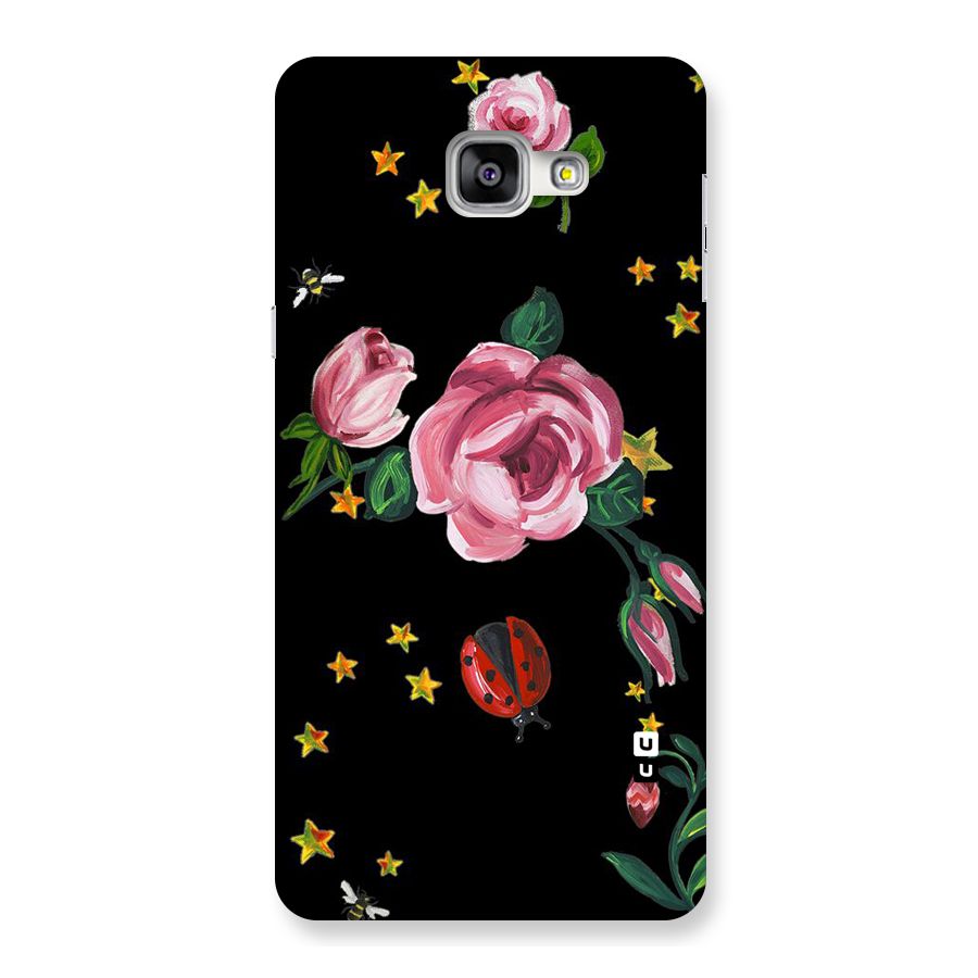 Ladybird And Floral Back Case for Galaxy A9