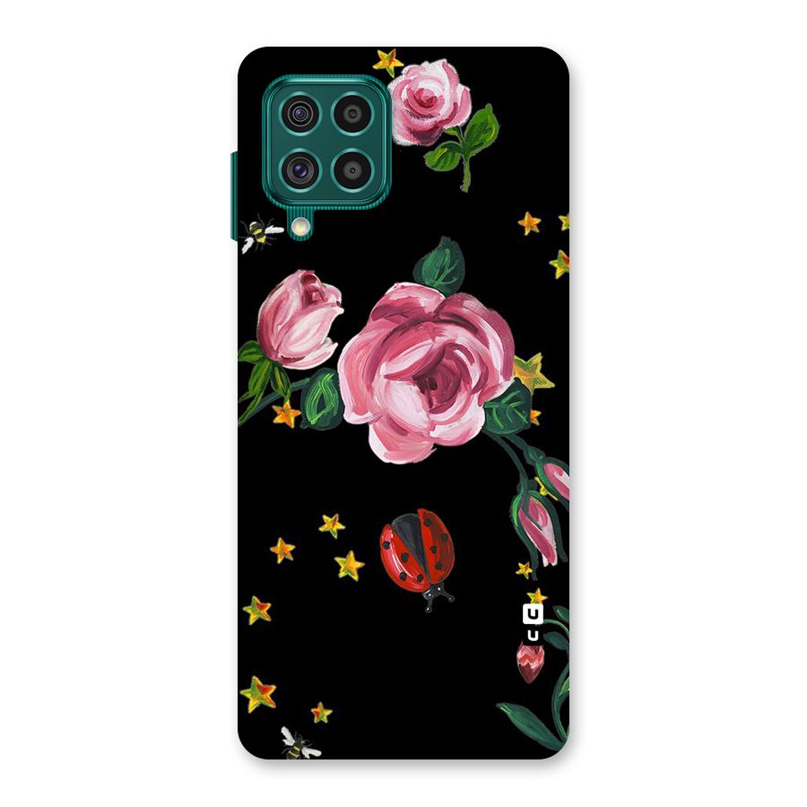 Ladybird And Floral Back Case for Galaxy F62