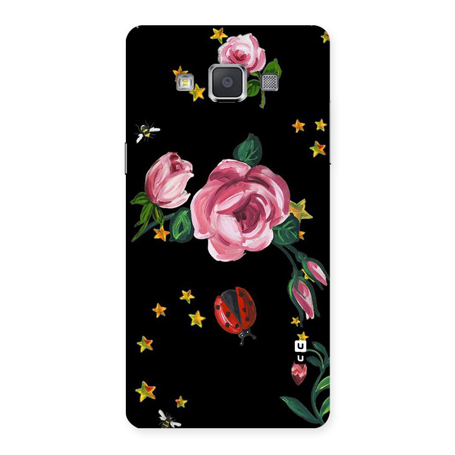 Ladybird And Floral Back Case for Galaxy Grand Max