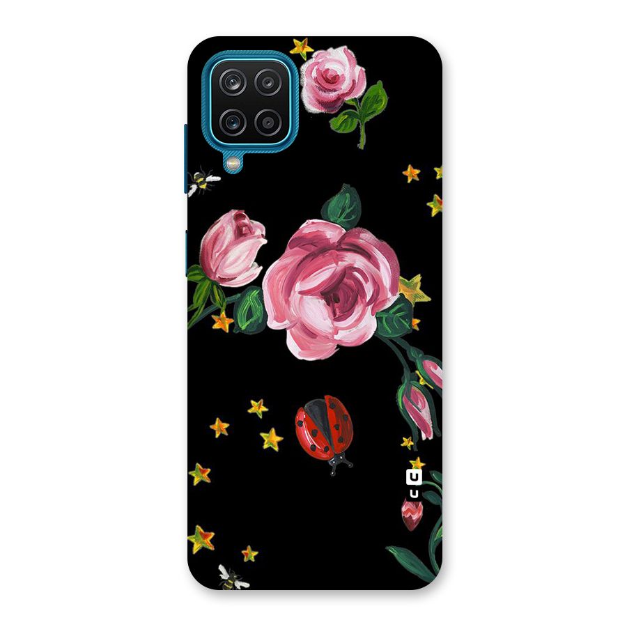 Ladybird And Floral Back Case for Galaxy M12