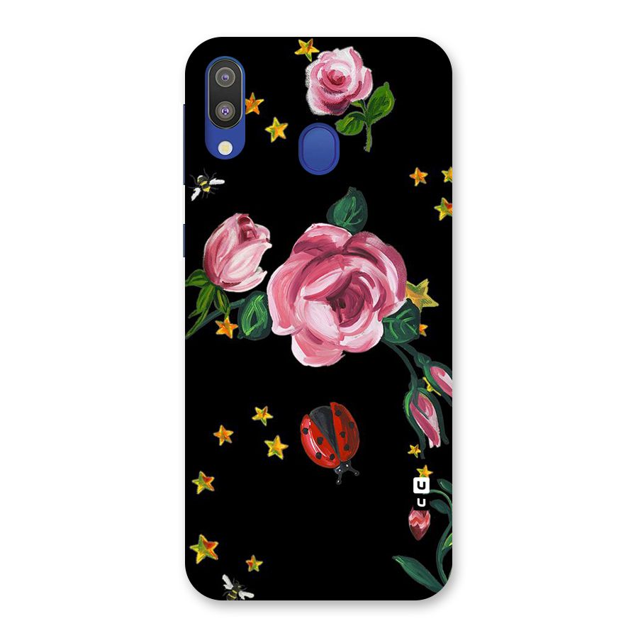Ladybird And Floral Back Case for Galaxy M20