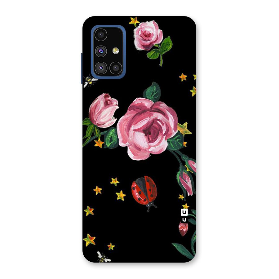 Ladybird And Floral Back Case for Galaxy M51