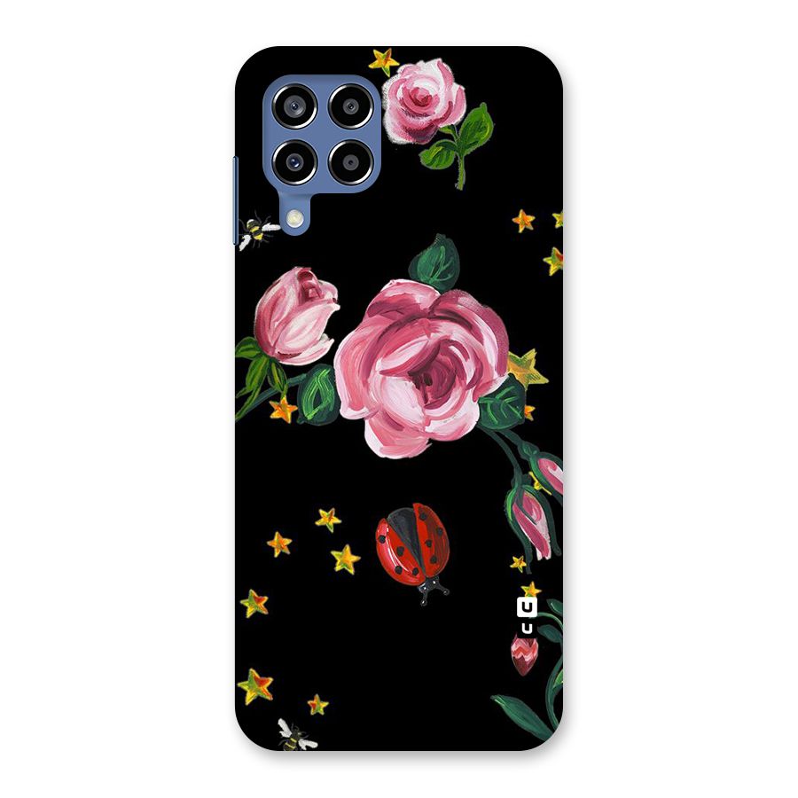 Ladybird And Floral Back Case for Galaxy M53 5G