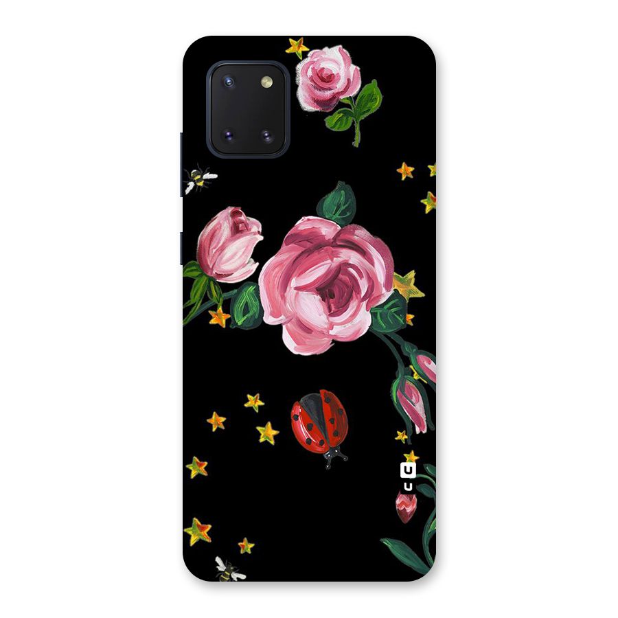 Ladybird And Floral Back Case for Galaxy Note 10 Lite