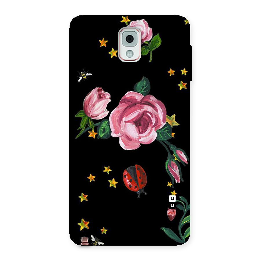 Ladybird And Floral Back Case for Galaxy Note 3