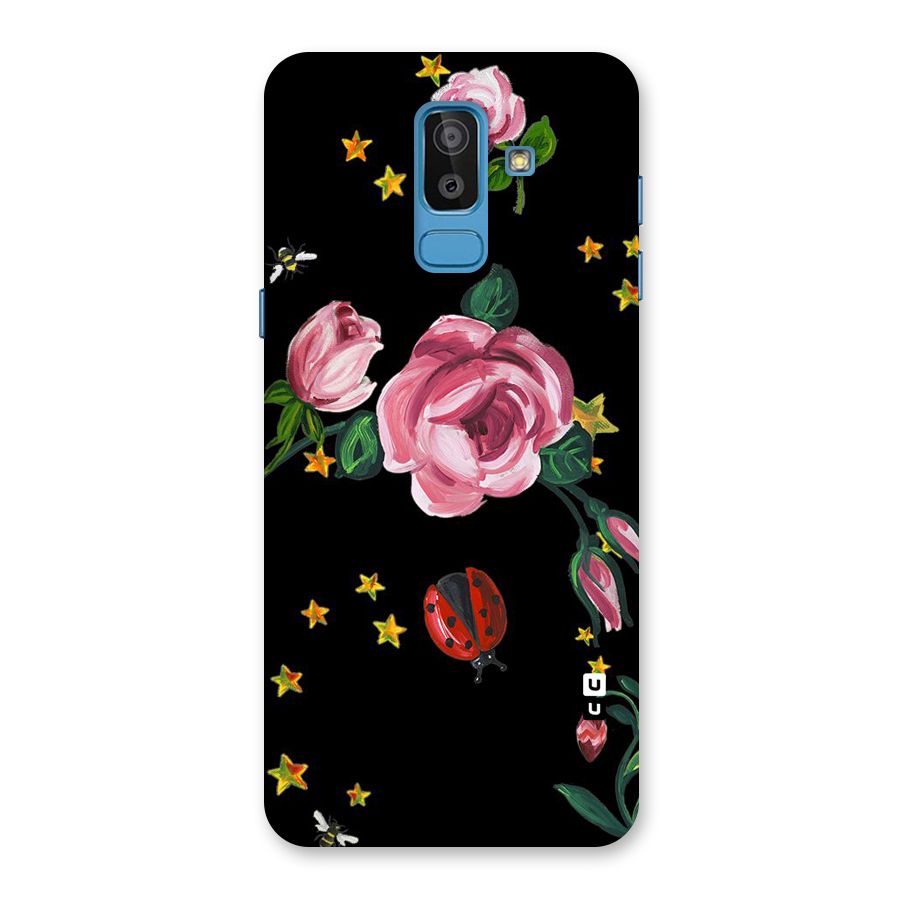 Ladybird And Floral Back Case for Galaxy On8 (2018)